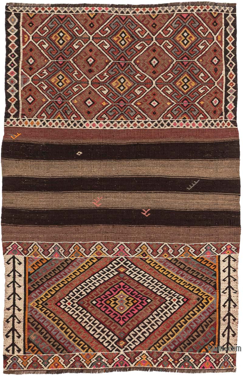 Vintage Bayburt Kilimi - 97 cm x 146 cm - K0083882
