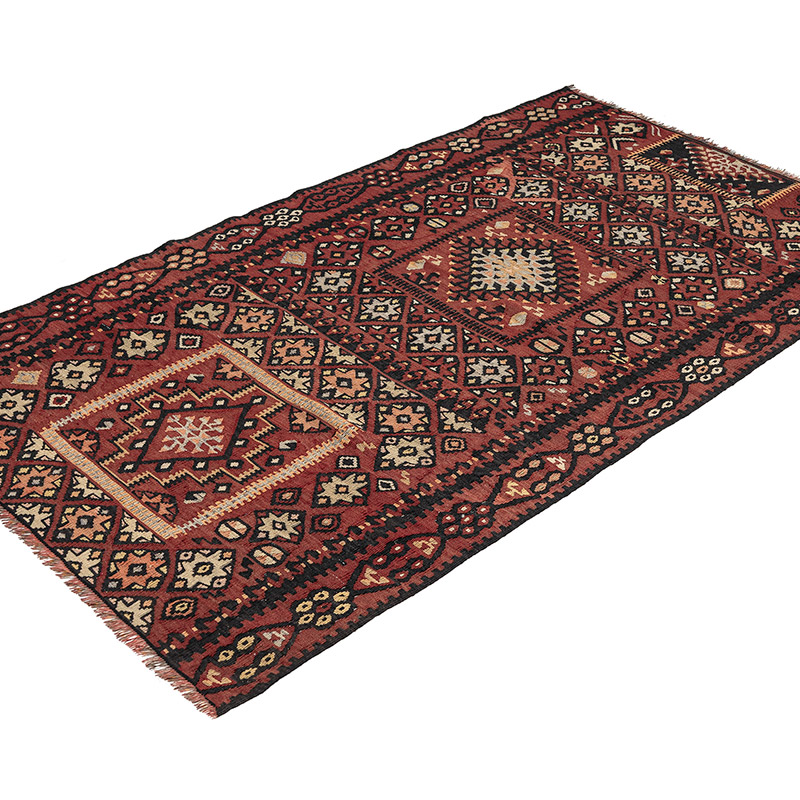 Alfombra Kayseri Kilim Vintage - 102 cm x 177 cm - K0083883