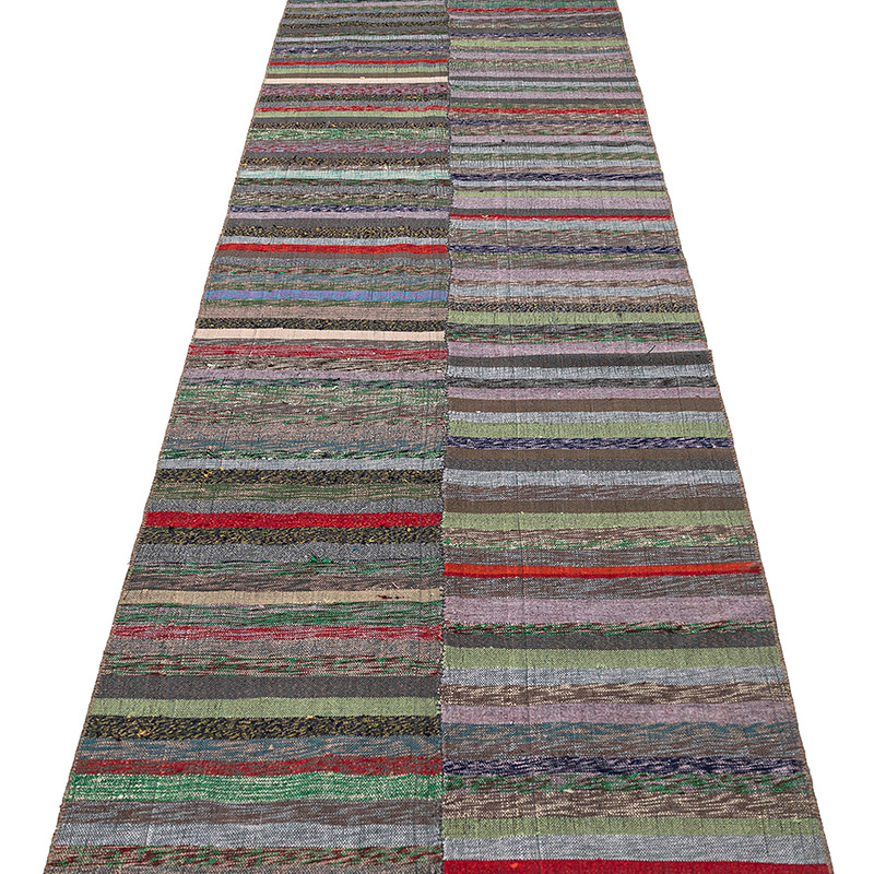 Vintage Turkish Pala Kilim (Chaput) - 2' 10" x 11' 4" (34" x 136") - K0083884