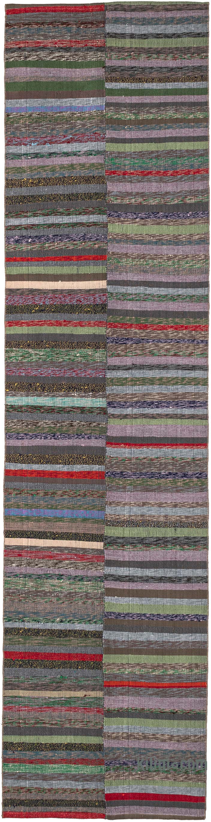 Vintage Turkish Pala Kilim (Chaput) - 2' 10" x 11' 4" (34" x 136") - K0083884