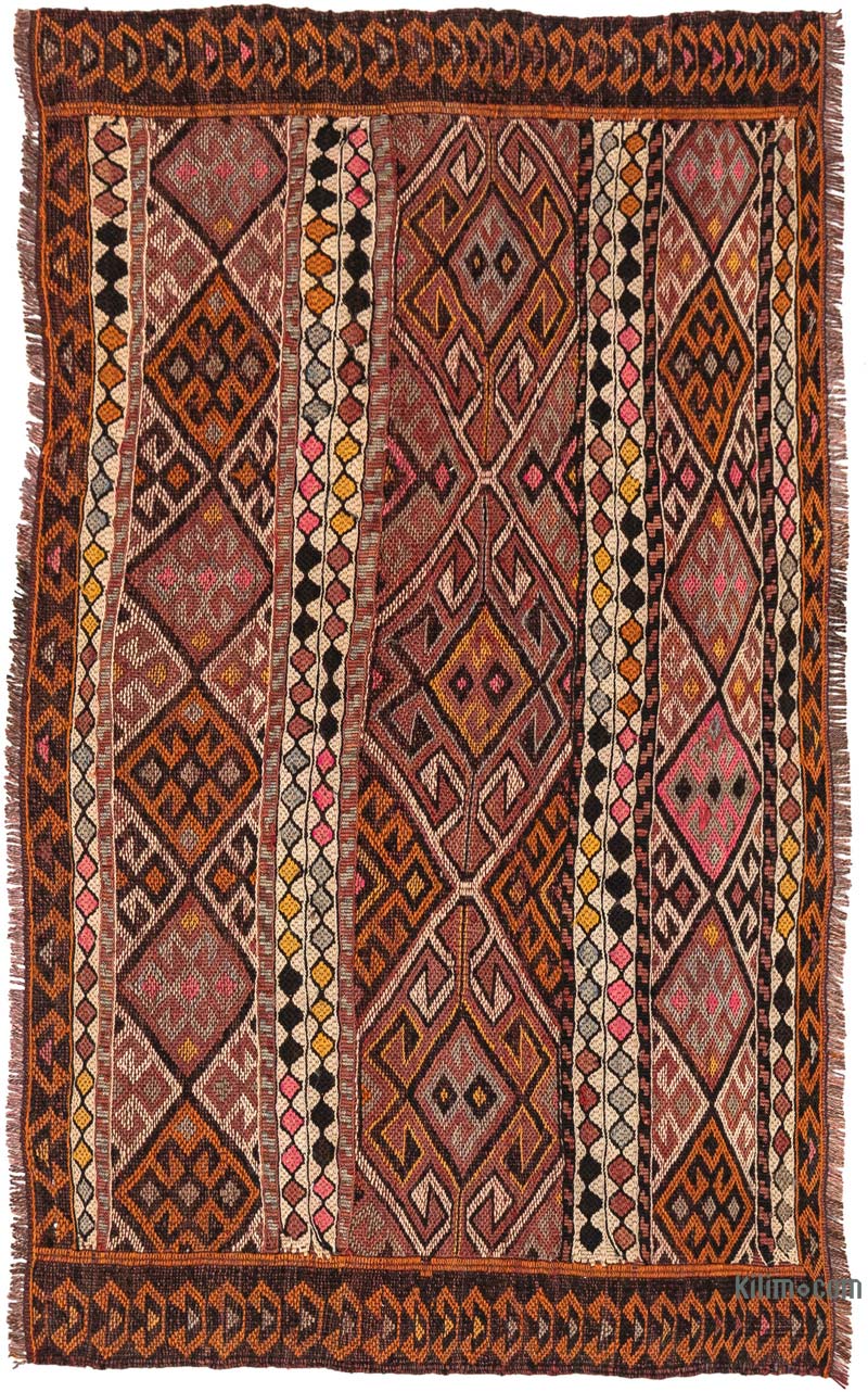 Alfombra Vintage Bayburt Kilim - 64 cm x 108 cm - K0083885