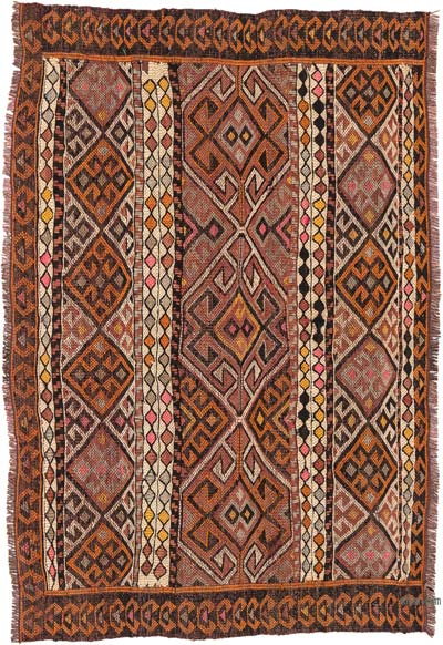 Vintage Bayburt Kilimi - 67 cm x 99 cm