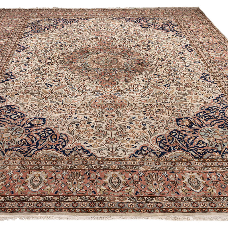Alfombra Vintage Turca Anudada a Mano - 267 cm x 377 cm - K0083887