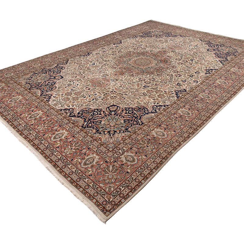 Alfombra Vintage Turca Anudada a Mano - 267 cm x 377 cm - K0083887