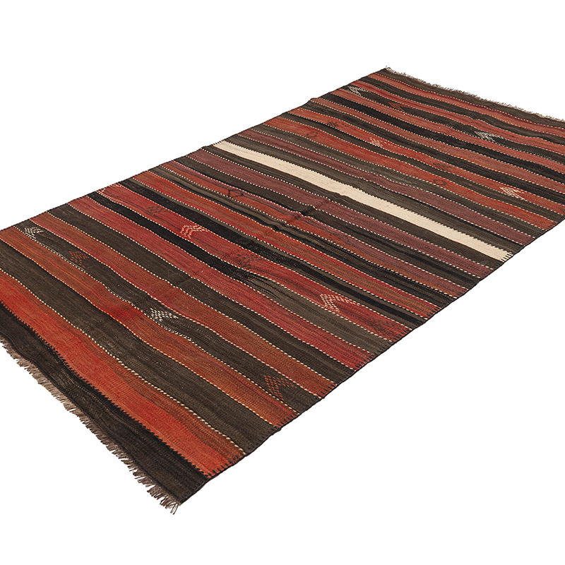 Vintage Kars Kilim Yolluk - 123 cm x 226 cm - K0083888