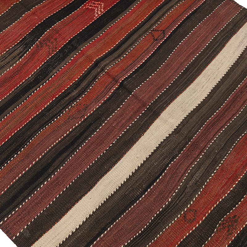 Vintage Kars Kilim Yolluk - 123 cm x 226 cm - K0083888