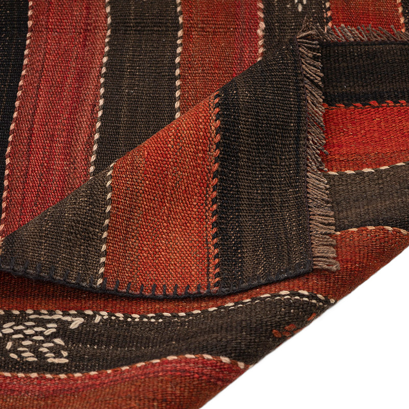 Vintage Kars Kilim Yolluk - 123 cm x 226 cm - K0083888