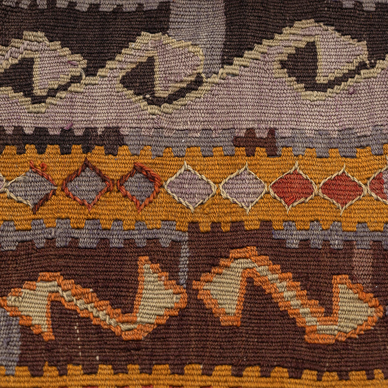 Vintage Kars Kilim Runner - 2' 2" x 13' 1" (26" x 157") - K0083889