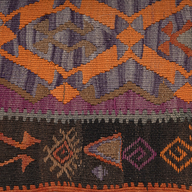 Corredor Vintage Kars Kilim - 87 cm x 382 cm - K0083890