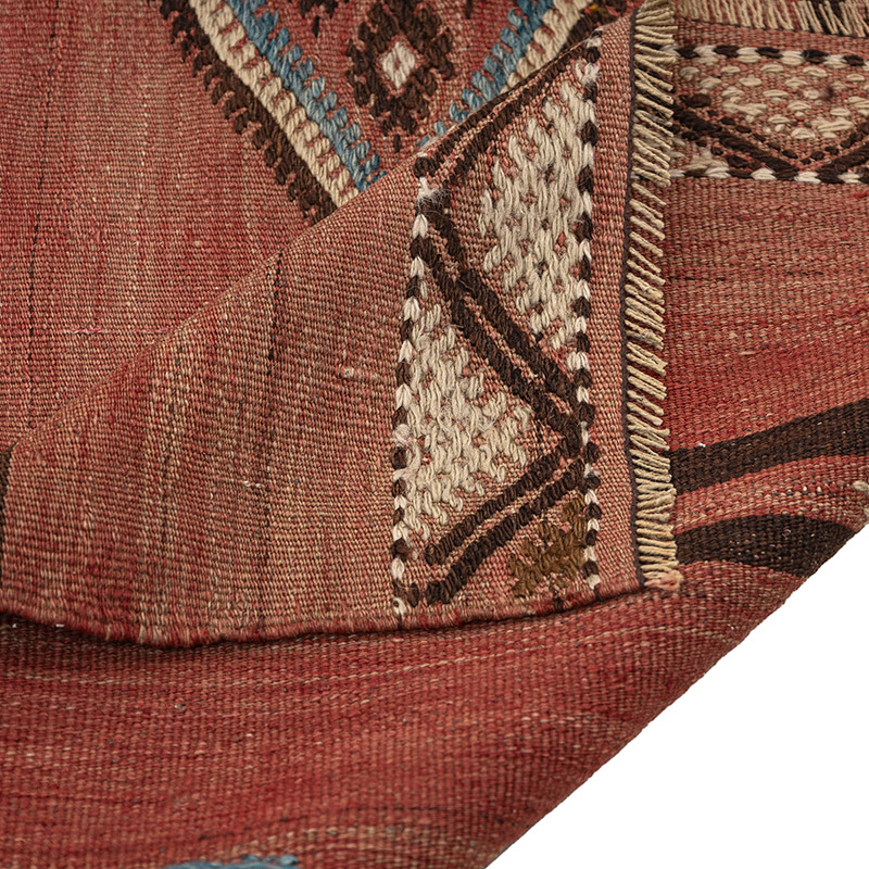 Vintage Balikesir Kilim Rug - 5' 10" x 7'  (70" x 84") - K0083891