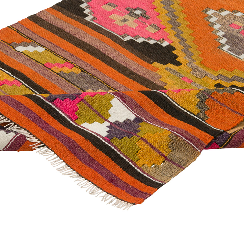 Corredor Vintage Puturge Kilim - 78 cm x 227 cm - K0083894