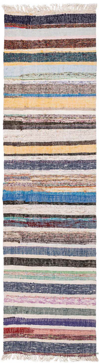 Vintage Anadolu Pala Kilimi (Çaput) - 80 cm x 300 cm