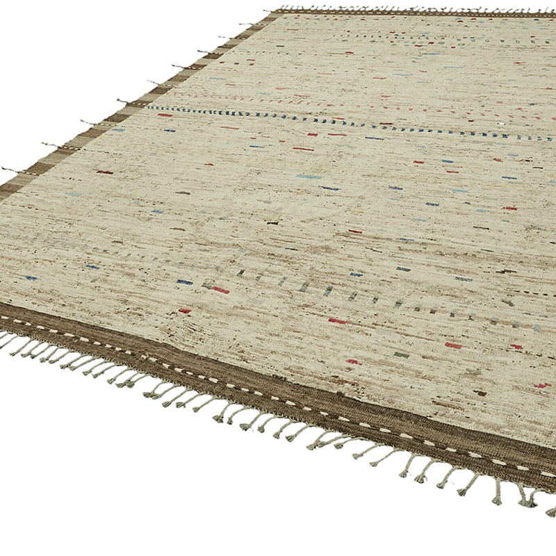 Nueva Alfombra Tejida a Mano de Estilo Marroquí - 278 cm x 370 cm - K0083902