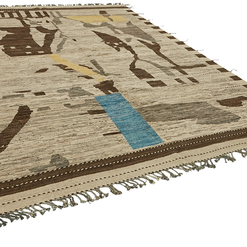 Nueva Alfombra Tejida a Mano de Estilo Marroquí - 290 cm x 380 cm - K0083903