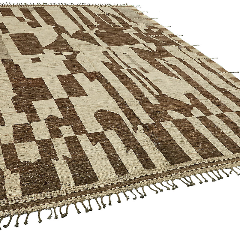 Nueva Alfombra Tejida a Mano de Estilo Marroquí - 280 cm x 376 cm - K0083905