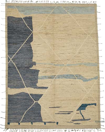Yeni Fas Tarzi El Dokuma Hali - 280 cm x 374 cm