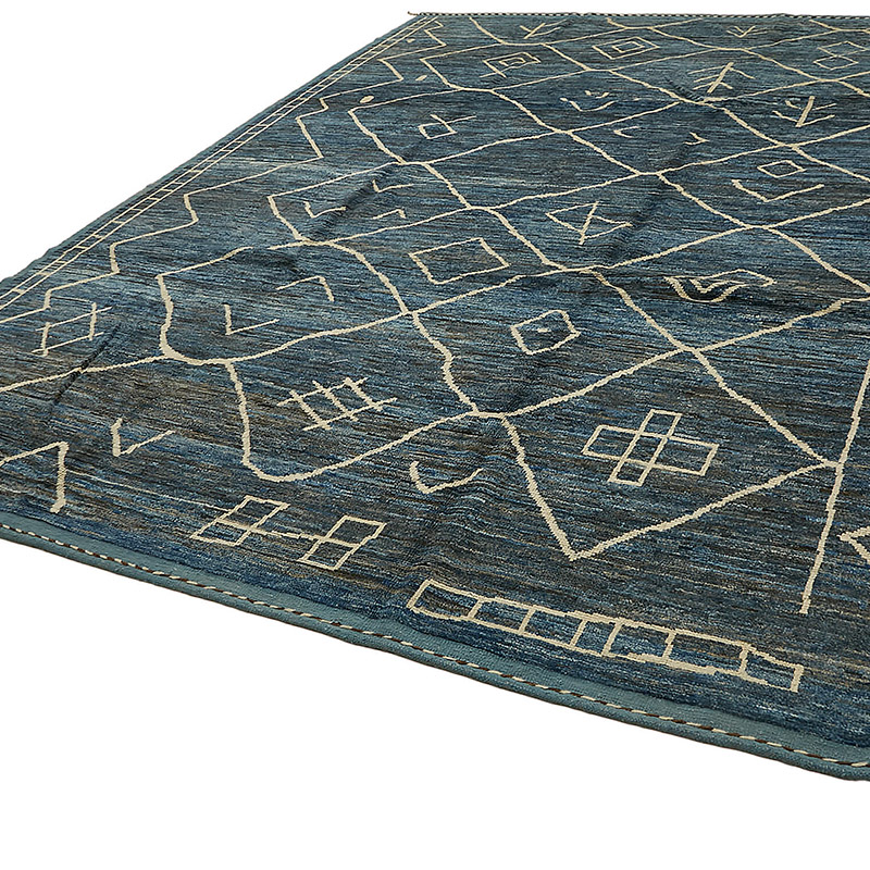 Nueva Alfombra Tejida a Mano de Estilo Marroquí - 324 cm x 426 cm - K0083907
