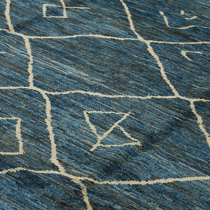 Nueva Alfombra Tejida a Mano de Estilo Marroquí - 324 cm x 426 cm - K0083907