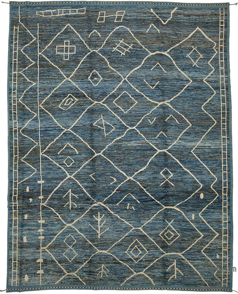 Nueva Alfombra Tejida a Mano de Estilo Marroquí - 324 cm x 426 cm - K0083907