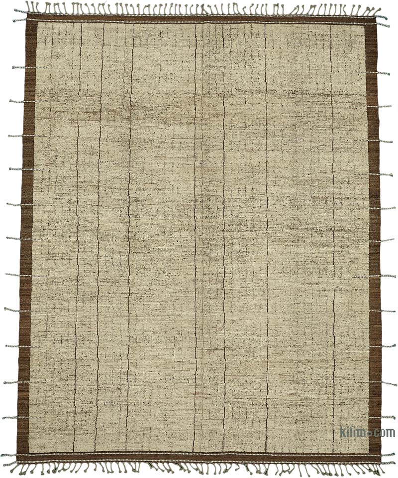 Nueva Alfombra Tejida a Mano de Estilo Marroquí - 290 cm x 362 cm - K0083908