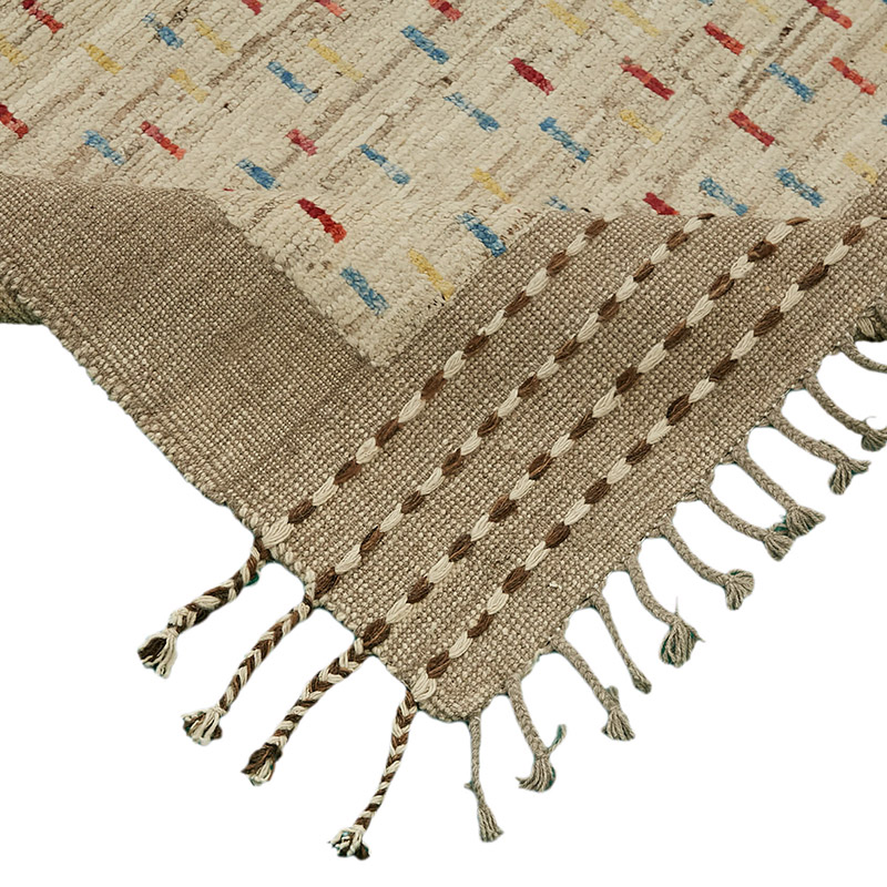 New Moroccan Style Hand-Knotted Rug - 9' 2" x 12' 1" (110" x 145") - K0083909