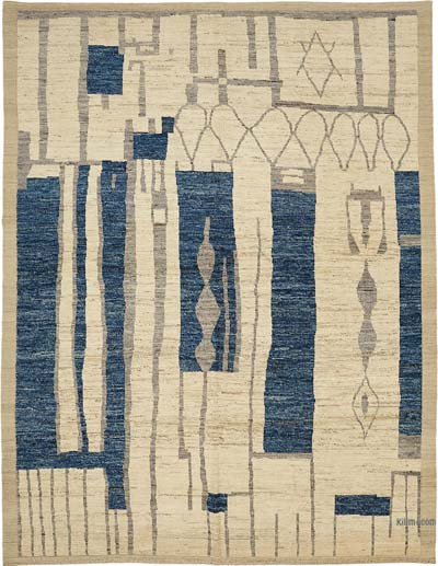 Yeni Fas Tarzi El Dokuma Hali - 280 cm x 370 cm