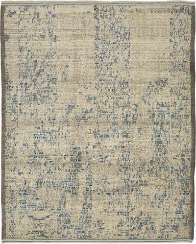 New Moroccan Style Hand-Knotted Rug - 10'  x 12' 2" (120" x 146")
