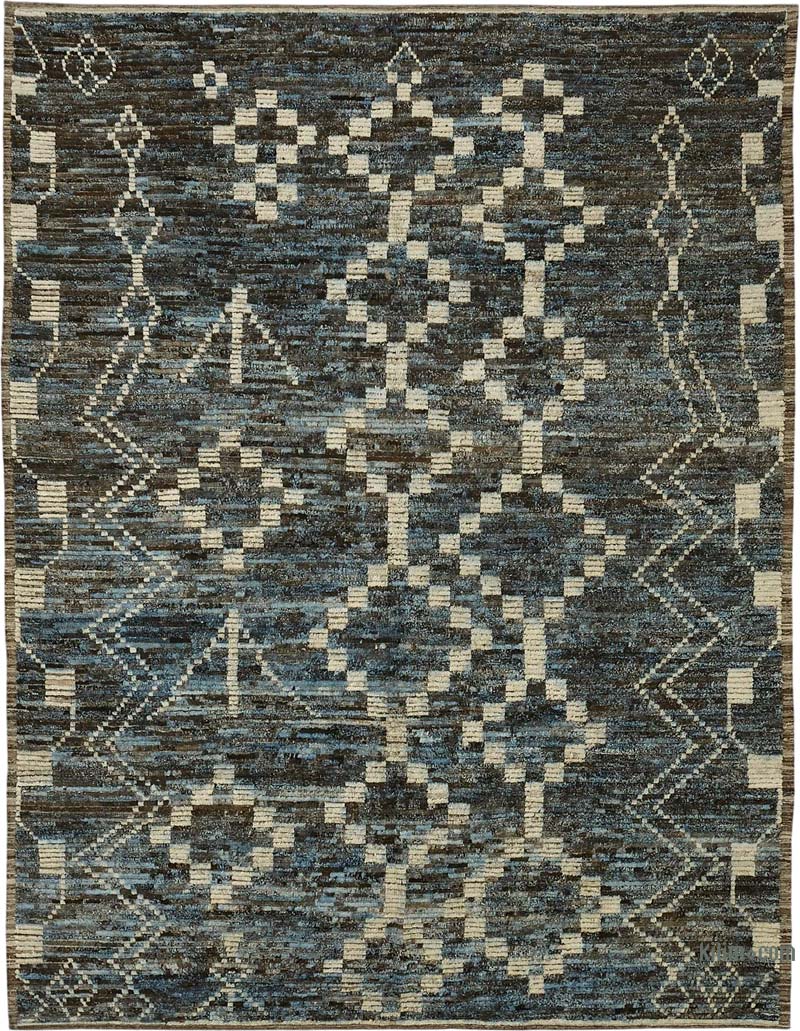 New Moroccan Style Hand-Knotted Rug - 9' 3" x 11' 3" (111" x 135") - K0083919