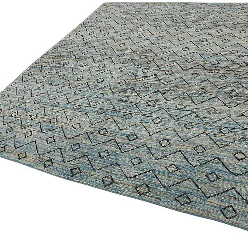 New Moroccan Style Hand-Knotted Rug - 8' 2" x 9' 10" (98" x 118") - K0083920