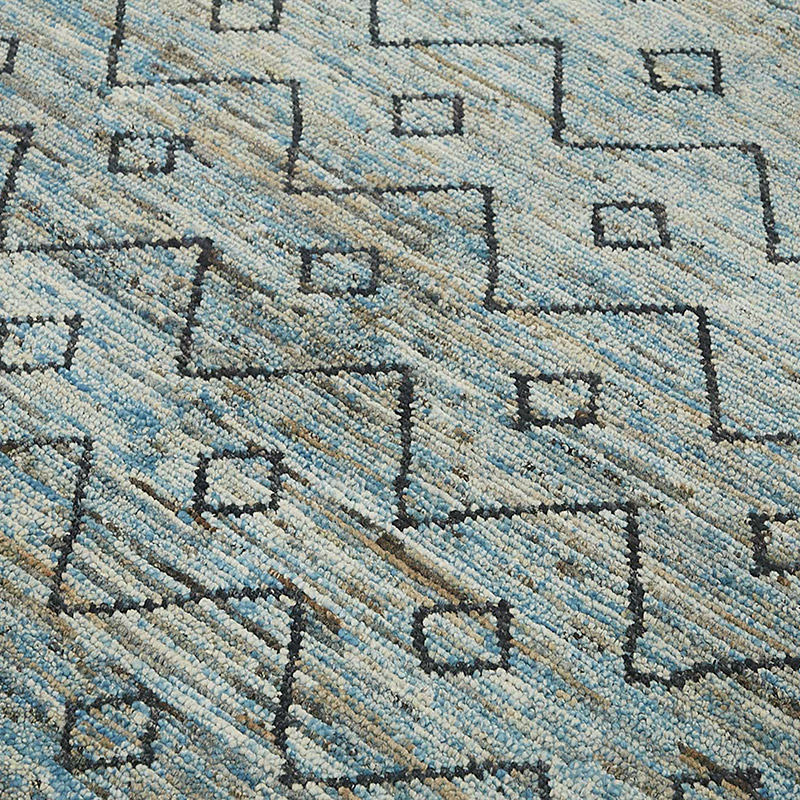 New Moroccan Style Hand-Knotted Rug - 8' 2" x 9' 10" (98" x 118") - K0083920