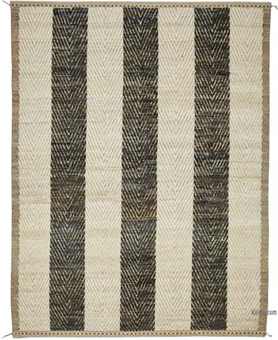 New Hand-Knotted Rug - 8' 11" x 11' 9" (107" x 141")