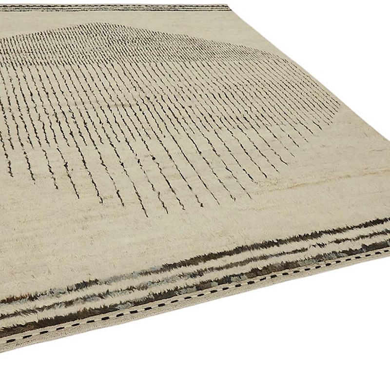 New Hand-Knotted Rug - 8' 9" x 10'  (105" x 120") - K0083923