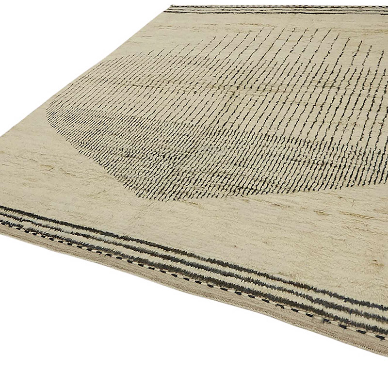 New Hand-Knotted Rug - 8' 9" x 10'  (105" x 120") - K0083923