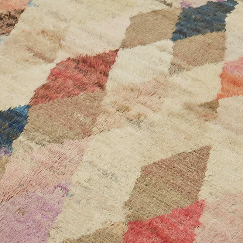 New Moroccan Style Hand-Knotted Rug - 8'  x 10' 2" (96" x 122") - K0083924