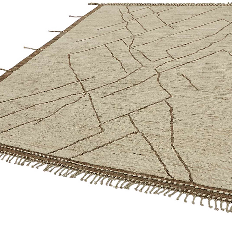 Nueva Alfombra Tejida a Mano de Estilo Marroquí - 258 cm x 310 cm - K0083929