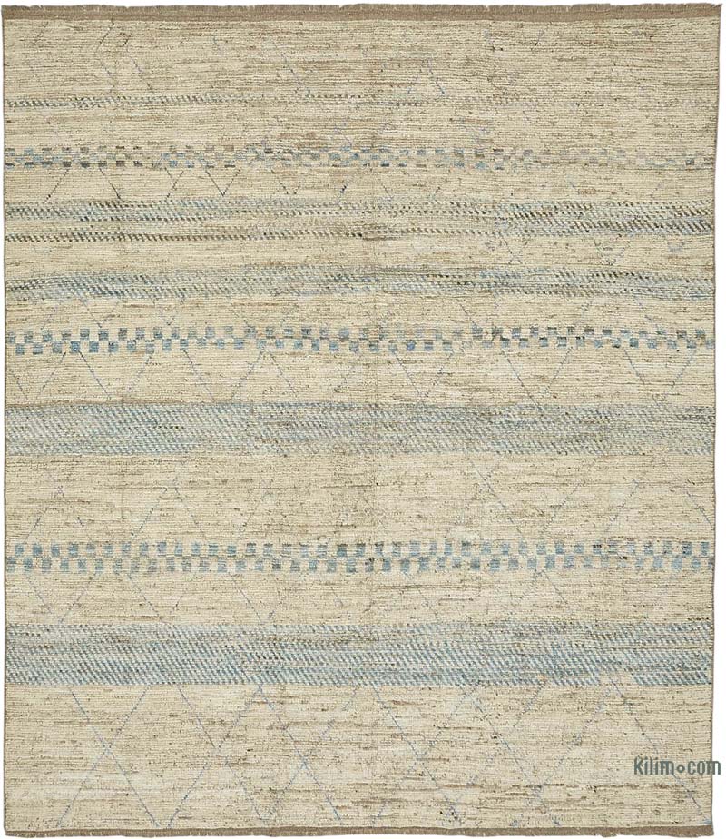 New Moroccan Style Hand-Knotted Rug - 8' 4" x 9' 10" (100" x 118") - K0083930
