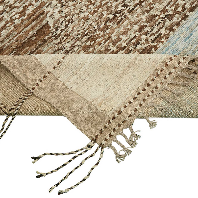 New Moroccan Style Hand-Knotted Rug - 8' 7" x 9' 11" (103" x 119") - K0083934