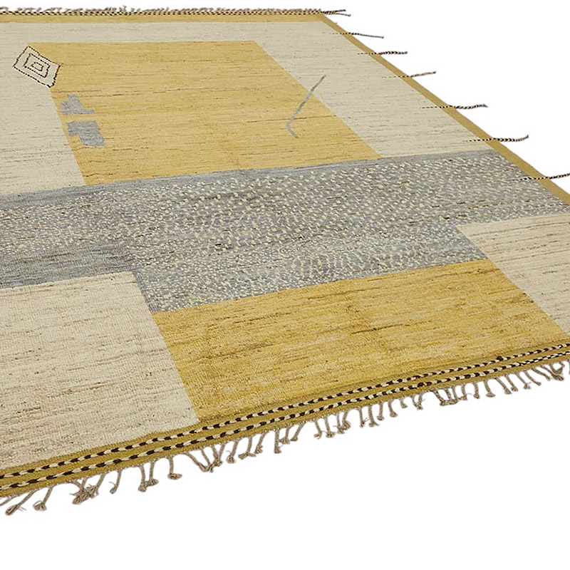 Nueva Alfombra Tejida a Mano de Estilo Marroquí - 254 cm x 312 cm - K0083938