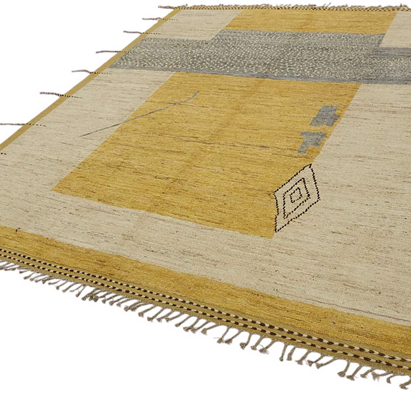 Nueva Alfombra Tejida a Mano de Estilo Marroquí - 254 cm x 312 cm - K0083938