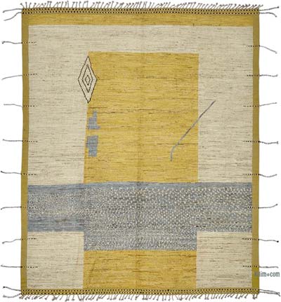 Yeni Fas Tarzi El Dokuma Hali - 254 cm x 312 cm
