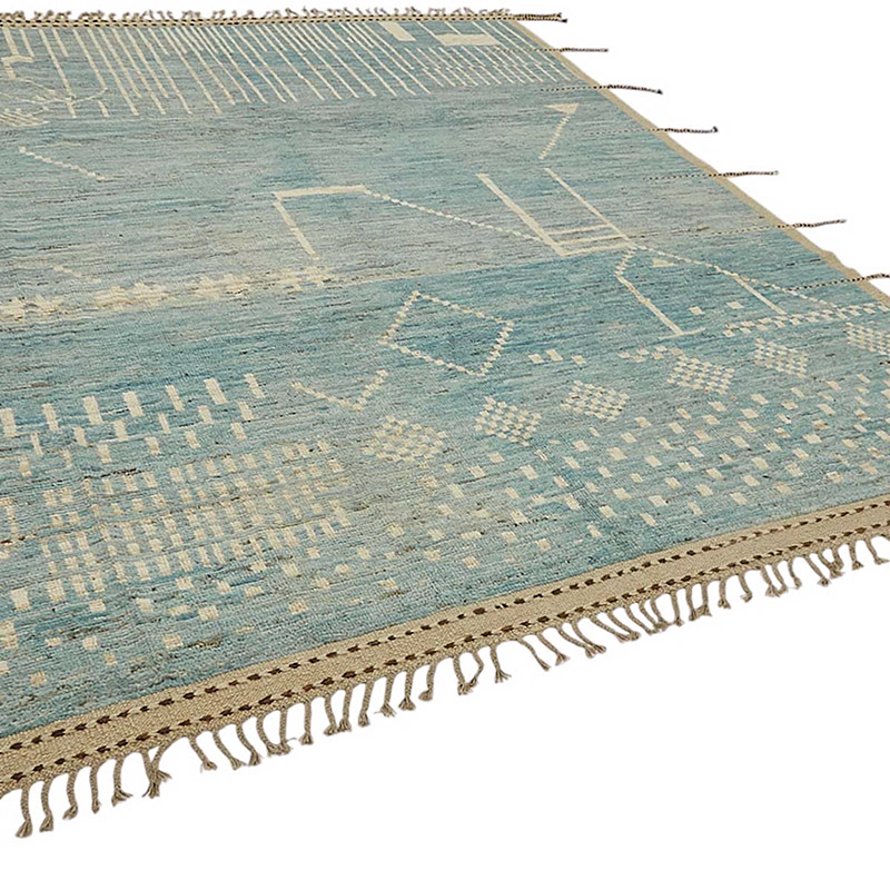 Nueva Alfombra Tejida a Mano de Estilo Marroquí - 258 cm x 314 cm - K0083939