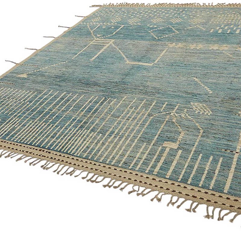 Nueva Alfombra Tejida a Mano de Estilo Marroquí - 258 cm x 314 cm - K0083939
