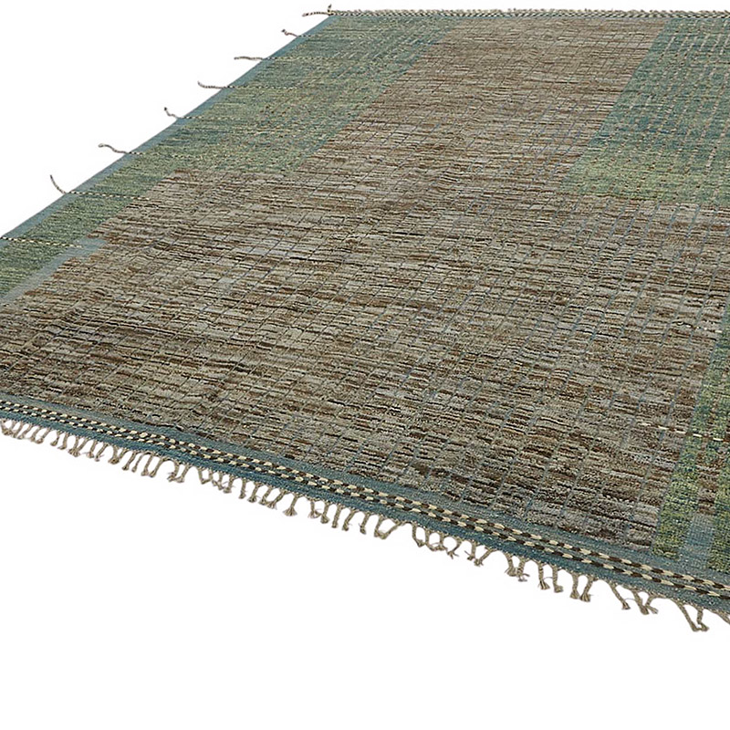 New Moroccan Style Hand-Knotted Rug - 9' 8" x 12' 2" (116" x 146") - K0083942