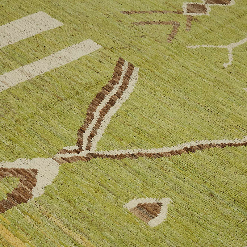 Nueva Alfombra Tejida a Mano de Estilo Marroquí - 280 cm x 374 cm - K0083943
