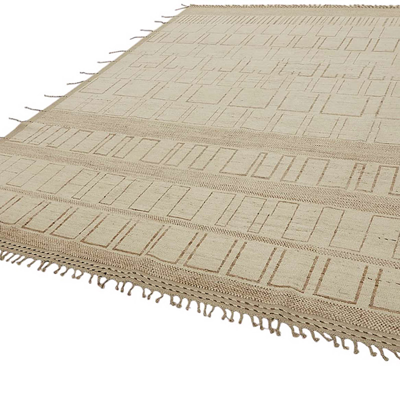New Moroccan Style Hand-Knotted Rug - 9' 1" x 12' 3" (109" x 147") - K0083945
