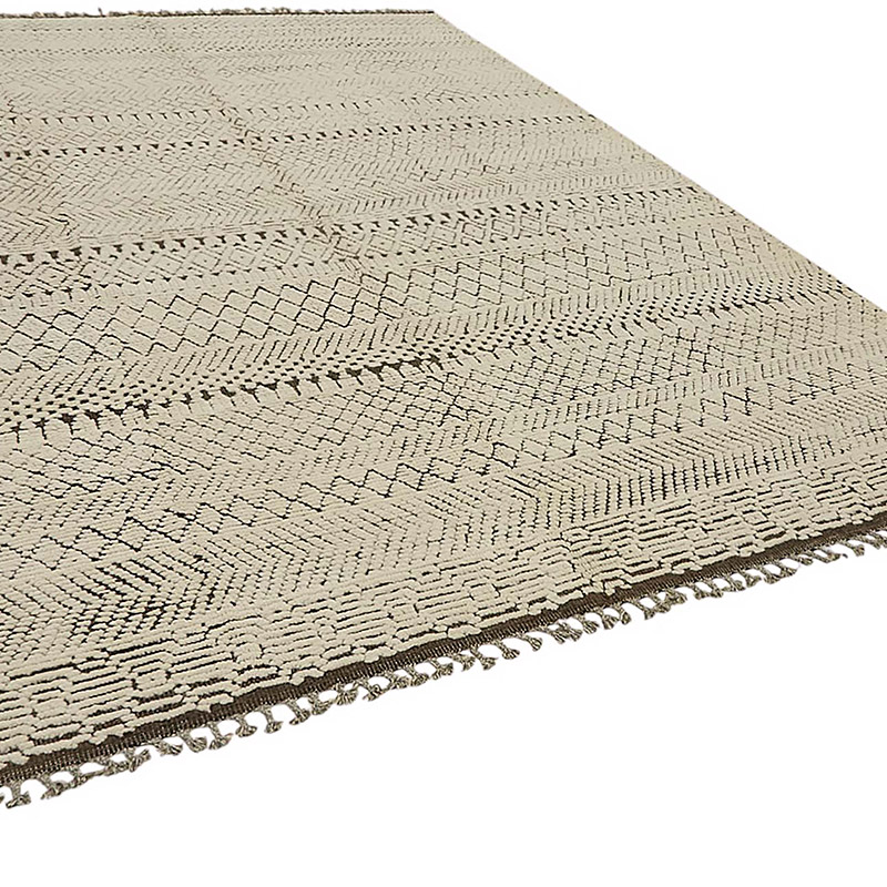 Nueva Alfombra Tejida a Mano de Estilo Marroquí - 278 cm x 374 cm - K0083948