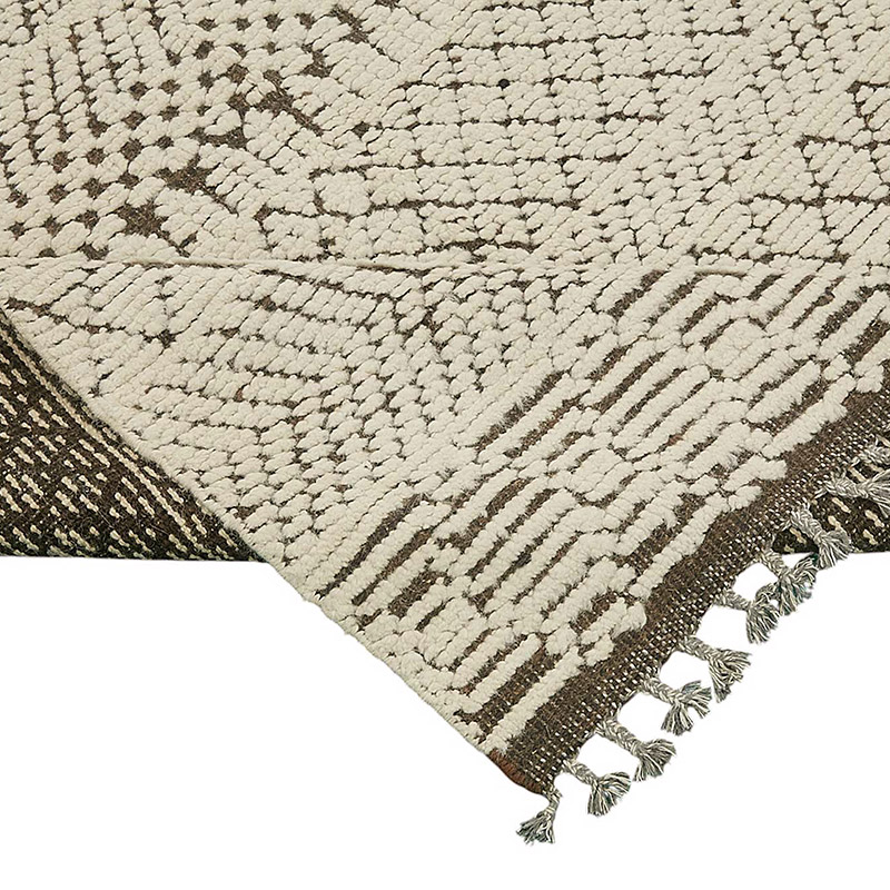 Nueva Alfombra Tejida a Mano de Estilo Marroquí - 278 cm x 374 cm - K0083948