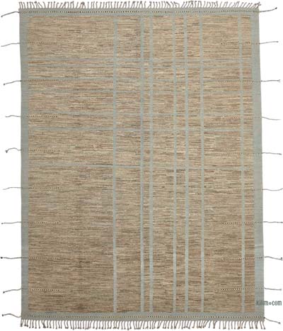 Nueva Alfombra Tejida a Mano de Estilo Marroquí - 282 cm x 372 cm