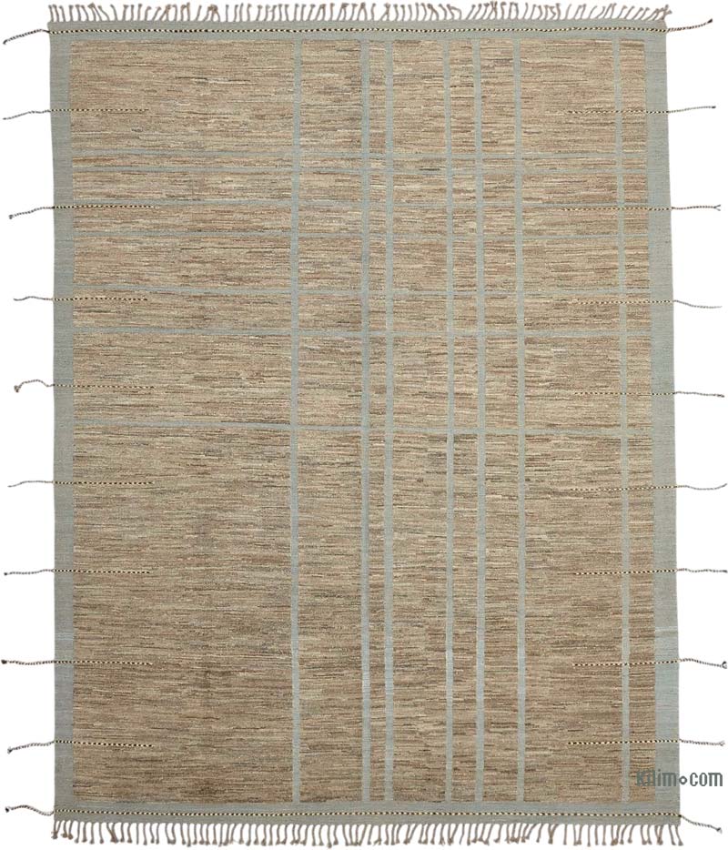Nueva Alfombra Tejida a Mano de Estilo Marroquí - 282 cm x 372 cm - K0083954