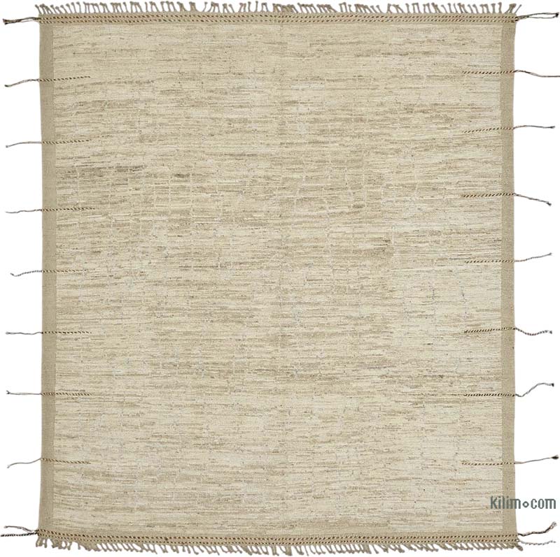 Nueva Alfombra Tejida a Mano de Estilo Marroquí - 261 cm x 299 cm - K0083956